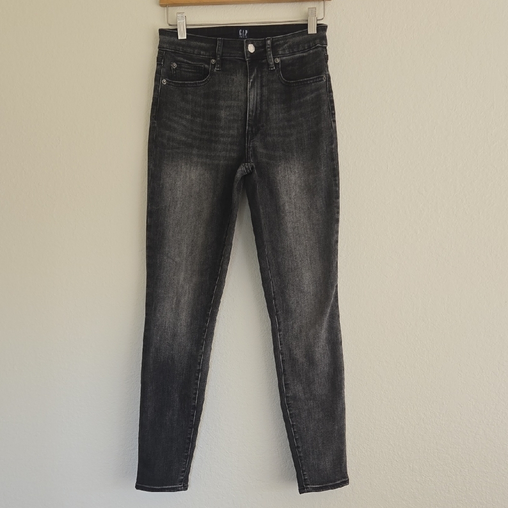 GAP Charcoal Curvy True Skinny Jeans Size 26